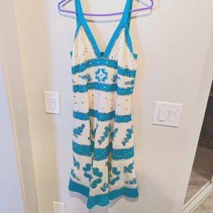 BCBG detailed cocktail dress